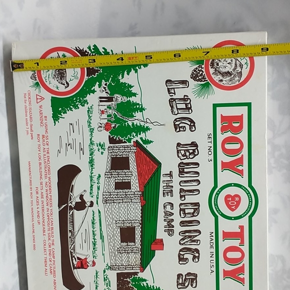 Roy Toy Long Building Set THE CAMP Set #3 - Picture 7 of 8